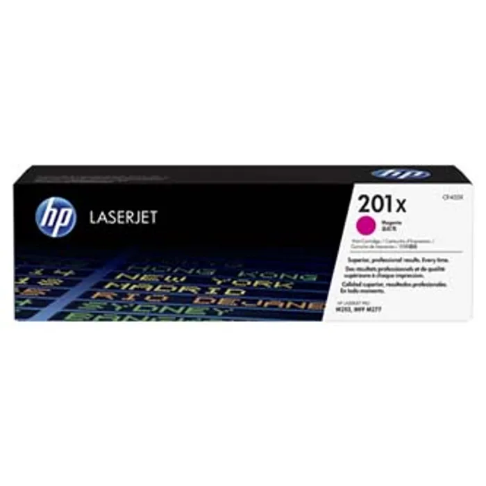 Hlavný obrázok produktu HP originální toner CF403X, magenta, 2300str., HP 201X, HP Color LaserJet MFP 277, Pro M2