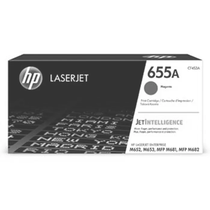 Hlavný obrázok produktu HP originální toner CF453A, magenta, 10500str., HP 655A, HP Color LaserJet Enterprise M65