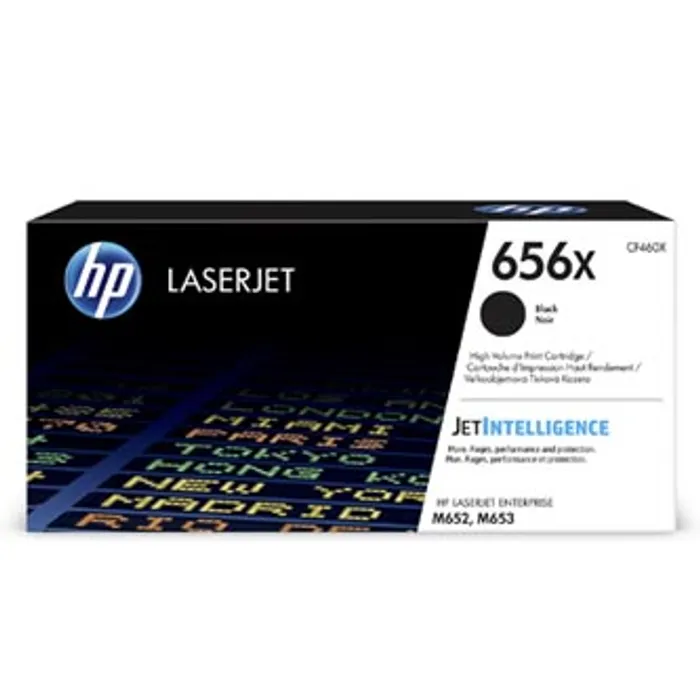 Hlavný obrázok produktu HP originální toner CF460X, black, 2700str., HP 656X, high capacity, HP LaserJet Enterpri