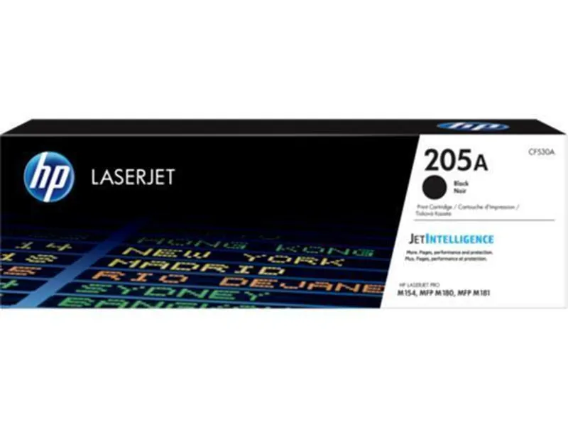 Hlavný obrázok produktu HP originální toner CF530A, black, 1100str., HP 205A, HP Color LaserJet Pro M180n, M181fw