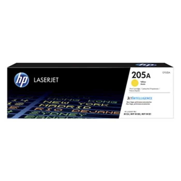 Hlavný obrázok produktu HP originální toner CF532A, yellow, 900str., HP 205A, HP Color LaserJet Pro M180n, M181fw