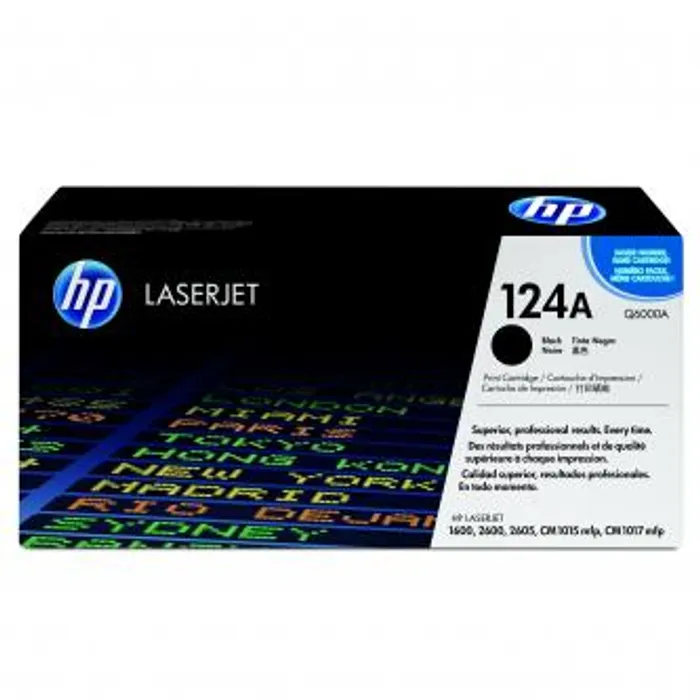 Hlavný obrázok produktu HP originální toner Q6000A, black, 2500str., HP 124A, HP Color LaserJet 1600, 2600n, 2605