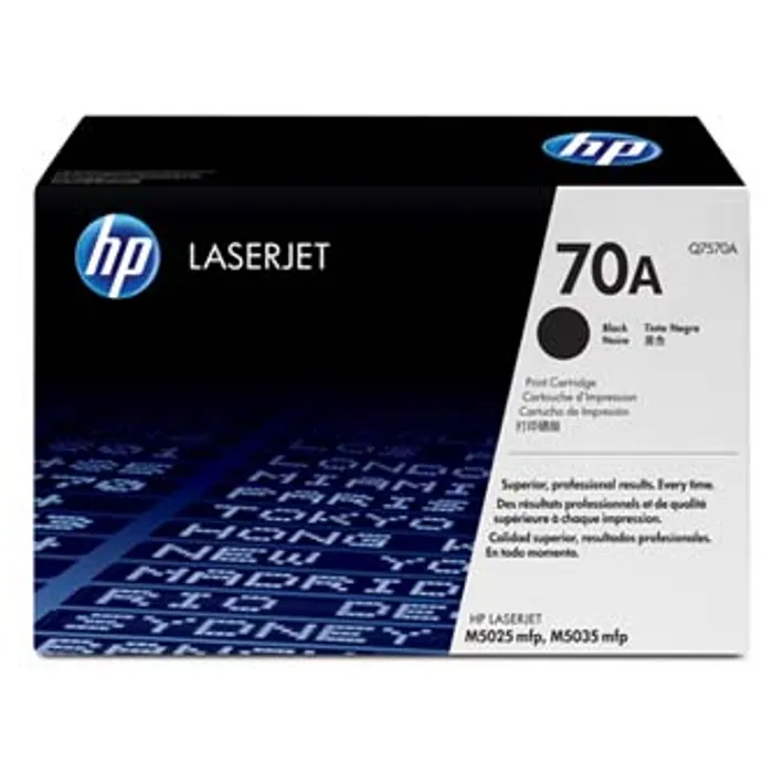 Hlavný obrázok produktu HP originální toner Q7570A, black, 15000str., HP 70A, HP LaserJet M5025mfp, M5035mfp, O