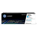 HP originál toner W2211A, cyan, 1250str., HP 207A, HP Color LaserJet Pro M255, MFP M282, M283, O
