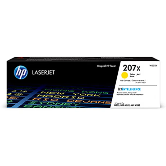 Hlavný obrázok produktu HP originální toner W2212X, yellow, 2450str., HP 207X, HP Color LaserJet Pro M255, MFP M2