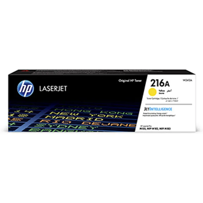 Hlavný obrázok produktu HP originální toner W2412A, yellow, 850str., HP 216A, HP Color LaserJet Pro M182 , M183,