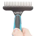 Ďalší obrázok produktu Hrablo dlhá srsť s antišmykovou rukoväťou 10x15cm, zuby 2 cm