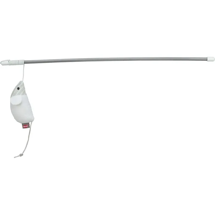 Hlavný obrázok produktu Hrací prut s myškou, 46 cm, catnip, plast/polyester
