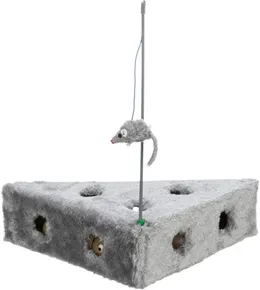 Hračka syr Ementál s myškou 36x8x26/26cm