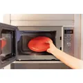 Ďalší obrázok produktu Hrejivý vankúšik na nahriatie v mikrovlnnej rúre, 26cm, čierna/biela-káro