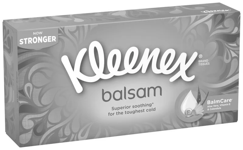 Hlavný obrázok produktu Hygienické kapesníky s výtažkem z měsíčku lékařského 3 vrstvé Kleenex Balsam [72 ks]