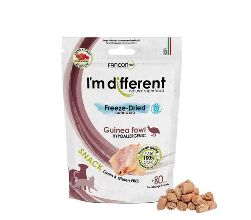 Hlavný obrázok produktu I´M DIFFERENT SNACK perlička -mrazem sušený pamlsek, 40 g