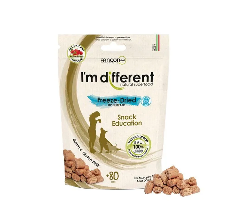 Hlavný obrázok produktu I´M DIFFERENT SNACK výcvikový mrazem sušený pamlsek, 40 g
