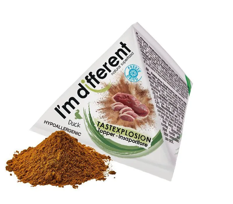 Hlavný obrázok produktu I´M DIFFERENT Topper kachna - exploze chutí 8 g