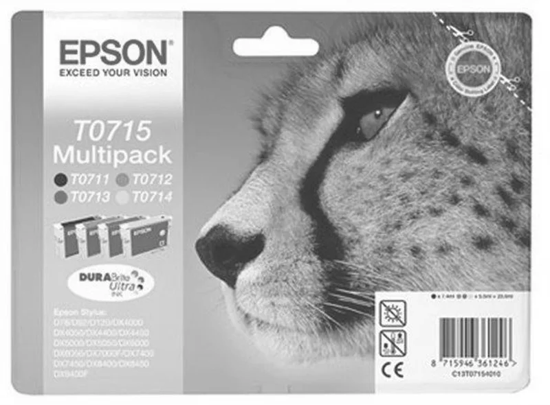 Hlavný obrázok produktu Inkjet cart.multipack pro "Stylus D78, D92, D120" tiskárny, EPSON B+C+M+Y, 23,9ml