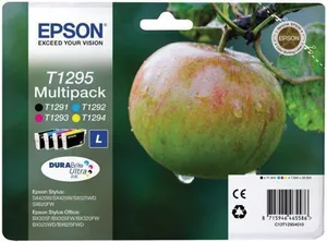 Epson originál ink C13T12954012, T1295, CMYK, 32,2ml, Epson Stylus SX420W, 425W, Stylus Office BX305F, 320FW