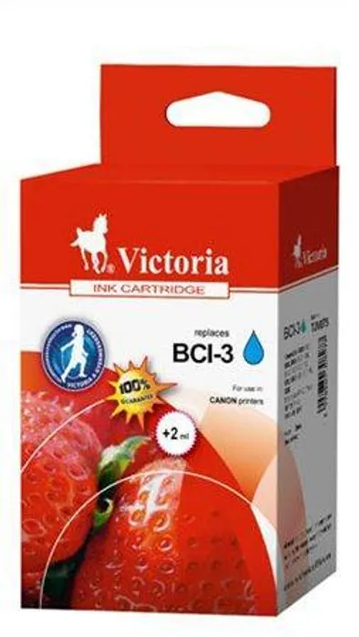 Hlavný obrázok produktu Inkjet cart.pro "BJC-3000, i550" tiskárny, VICTORIA Cyan, 15ml