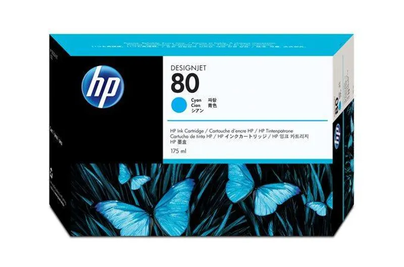Hlavný obrázok produktu Inkjet cart.pro "DesignJet 1050C, 1055CN" tiskárny, HP "Nr..80" Cyan, 175ml
