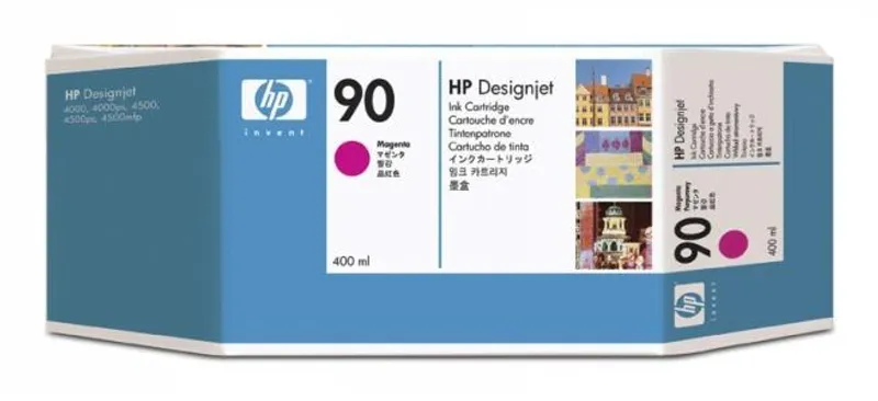 Hlavný obrázok produktu Inkjet cart.pro "DesignJet 4000" tiskárnu, HP "Nr.90" Magenta, 400ml
