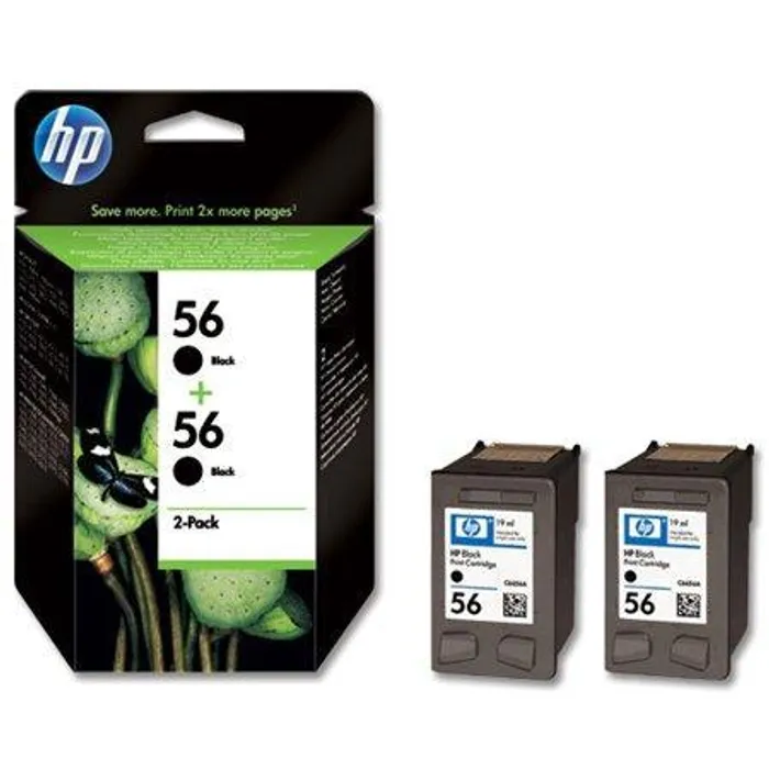 Hlavný obrázok produktu Inkjet cart.pro "DeskJet 5150, 5500" tiskárny, HP "Nr.56" Černá, 2*19ml