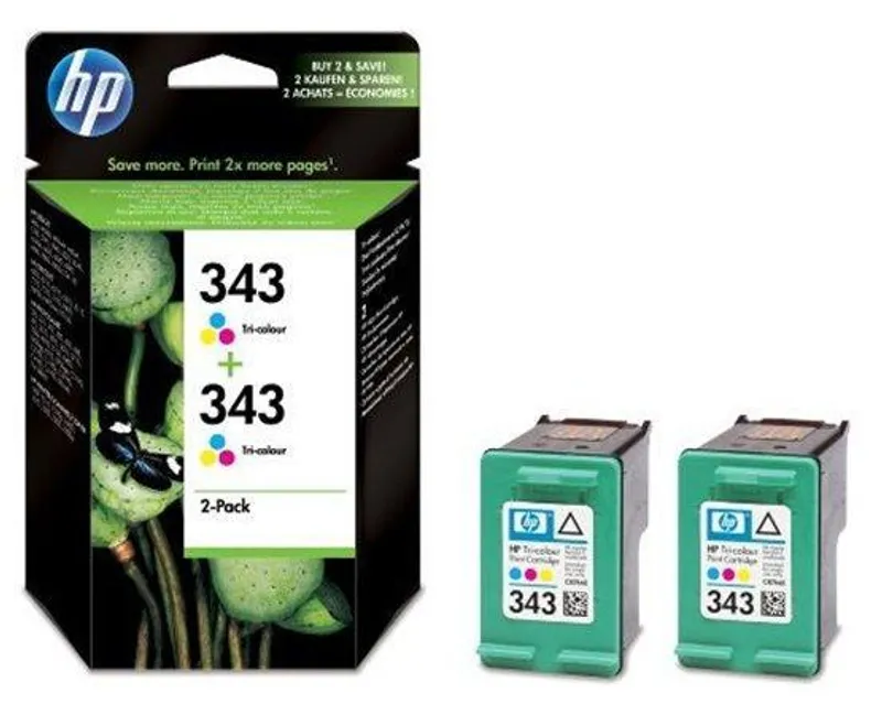 Hlavný obrázok produktu Inkjet cart.pro "DeskJet 5740, 6540" tiskárny, HP "Nr.343" Barevná, 2x7ml