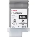 Canon originál ink PFI102MBK, matte black, 130ml, 0894B001, Canon iPF-500, 600, 700, 765