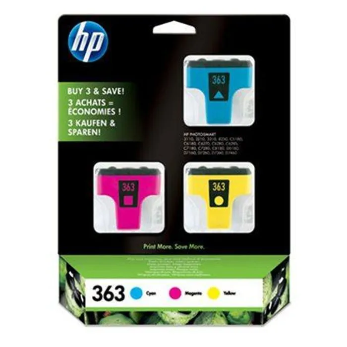 Hlavný obrázok produktu Inkjet cart.pro multipack "Photosmart 3210" tiskárnu, HP "Nr.363" c+m+y, 400+370+500 stran