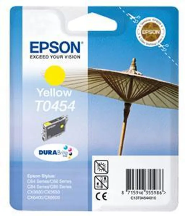 Hlavný obrázok produktu Inkjet cart.pro "Stylus C64, C66, C84" tiskárny, EPSON Žlutá, 8ml