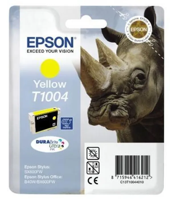 Hlavný obrázok produktu Inkjet cart.pro "Stylus SX600FW" tiskárnu, EPSON Žlutá, 11,1ml