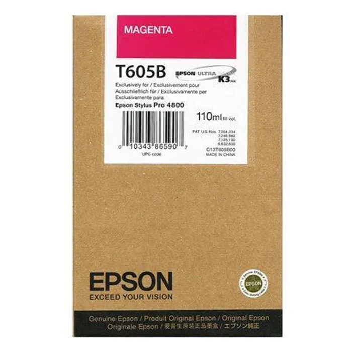 Hlavný obrázok produktu Inkjet cart.pro "StylusPro 4800" tiskárnu, EPSON Magenta, 110ml