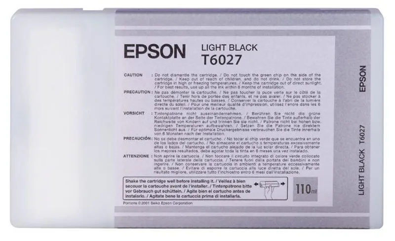 Hlavný obrázok produktu Inkjet cart.pro "StylusPro 7800, 7880" tiskárny, EPSON Světlá černá, 110ml