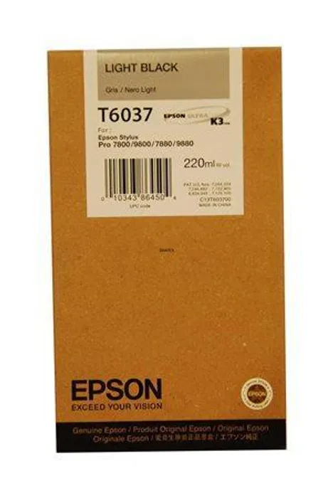 Hlavný obrázok produktu Inkjet cart.pro "StylusPro 7800, 7880" tiskárny, EPSON Světlá černá, 220ml