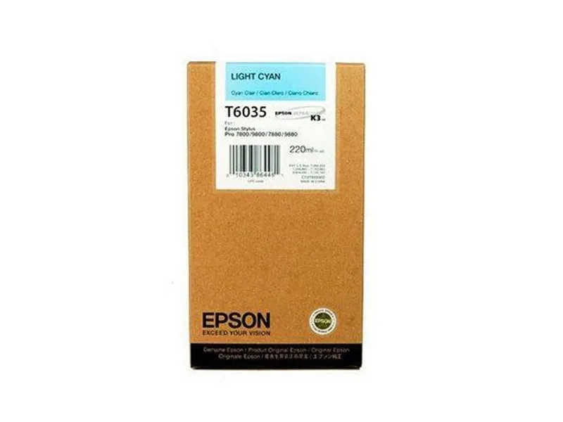 Hlavný obrázok produktu Inkjet cart.pro "StylusPro 7800, 7880" tiskárny, EPSON Světlá Cyan, 220ml
