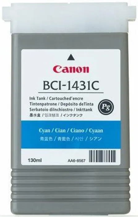 Hlavný obrázok produktu Inkjet cart.pro "W6200, 6400" tiskárny, CANON Cyan, 130ml