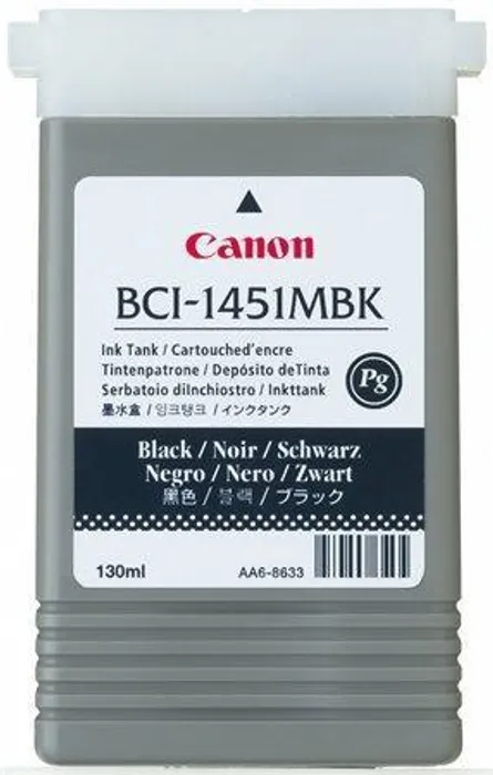 Hlavný obrázok produktu Inkjet cart.pro "W6400" tiskárnu, CANON matná Černá, 130ml