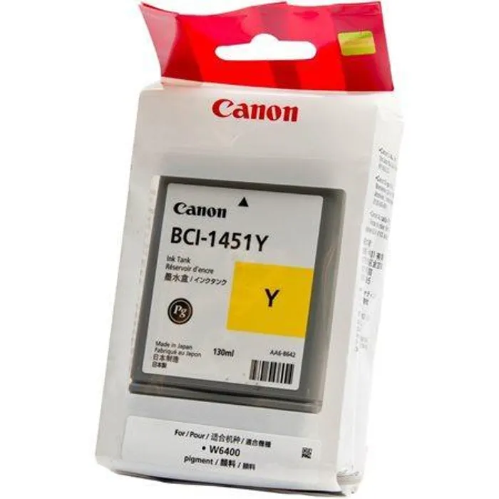 Hlavný obrázok produktu Inkjet cart.pro "W6400" tiskárnu, CANON Žlutá, 130ml