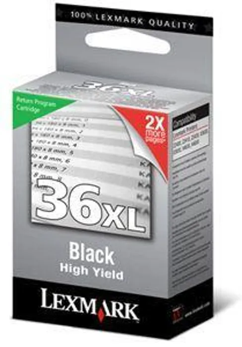 Hlavný obrázok produktu Inkjet cart.pro "X3650, 4650, 5650" tiskárny, LEXMARK Černá, 475 stran