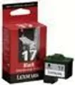 Inkjet cartridge for LEXMARK printers "X72, 74, 75", Black, 220 pages