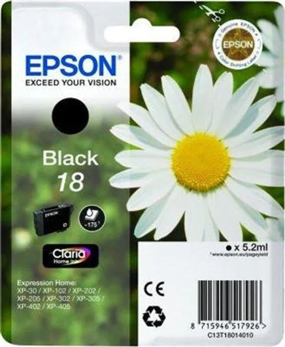 Hlavný obrázok produktu Inkjet cart.pro "XP 30, 102, 202, 205" tiskárny, EPSON Černá, 5,2ml