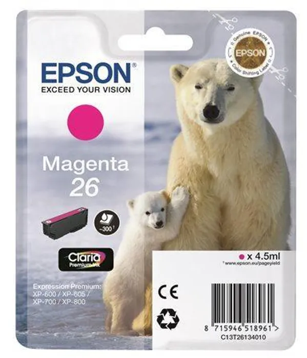 Hlavný obrázok produktu Inkoustová cart. pro tiskárny "XP 600, 700, 800", EPSON Žlutá, 4,5ml