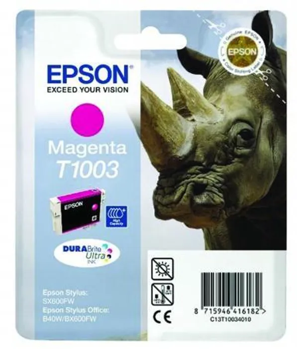 Hlavný obrázok produktu Inkoustová cart. pro tiskárnu "Stylus SX600FW", EPSON Magenta, 11,1ml