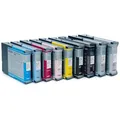 Inkoustová náplň pre tlačiareň "StylusPro 4000", EPSON, svetlá čierna, 110 ml