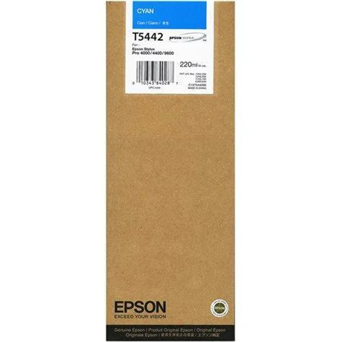 Hlavný obrázok produktu Inkoustová cart. pro tiskárnu "StylusPro 9600", EPSON Cyan, 220ml