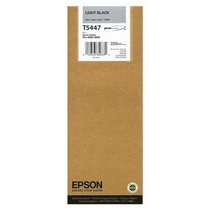 Hlavný obrázok produktu Inkoustová cart. pro tiskárnu "StylusPro 9600" EPSON, Světlá černá, 220ml