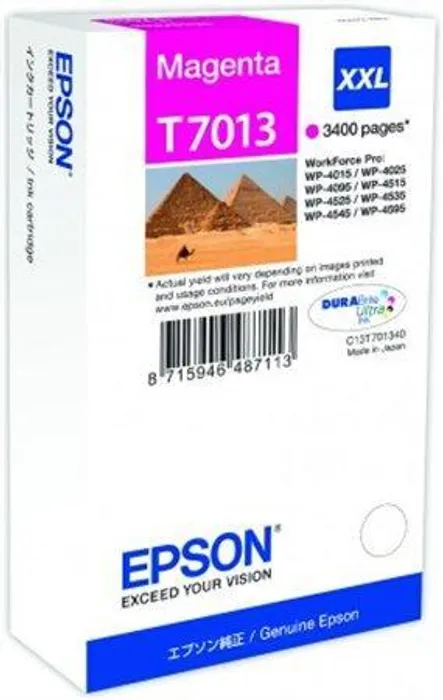 Hlavný obrázok produktu Inkoustová cart. pro tiskárny "série Workforce Pro 4000, 4500", EPSON Magenta, 3,4 tis.str