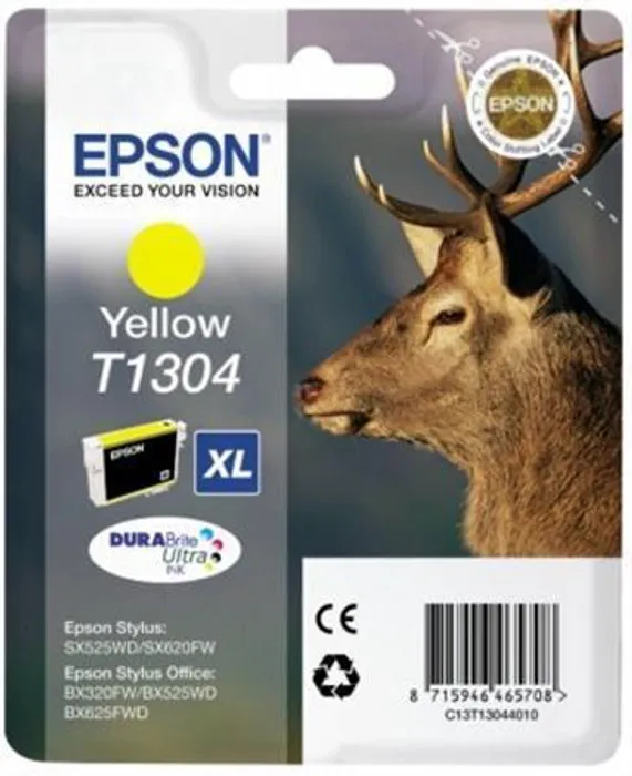 Hlavný obrázok produktu Inkoustová cart. pro tiskárny "Stylus 525WD, SX620FW, BX320FW", EPSON Žlutá, 10,1ml