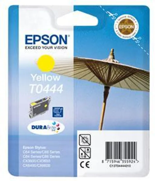 Hlavný obrázok produktu Inkoustová cart. pro tiskárny "Stylus C64, C66, C84", EPSON Žlutá, 13ml