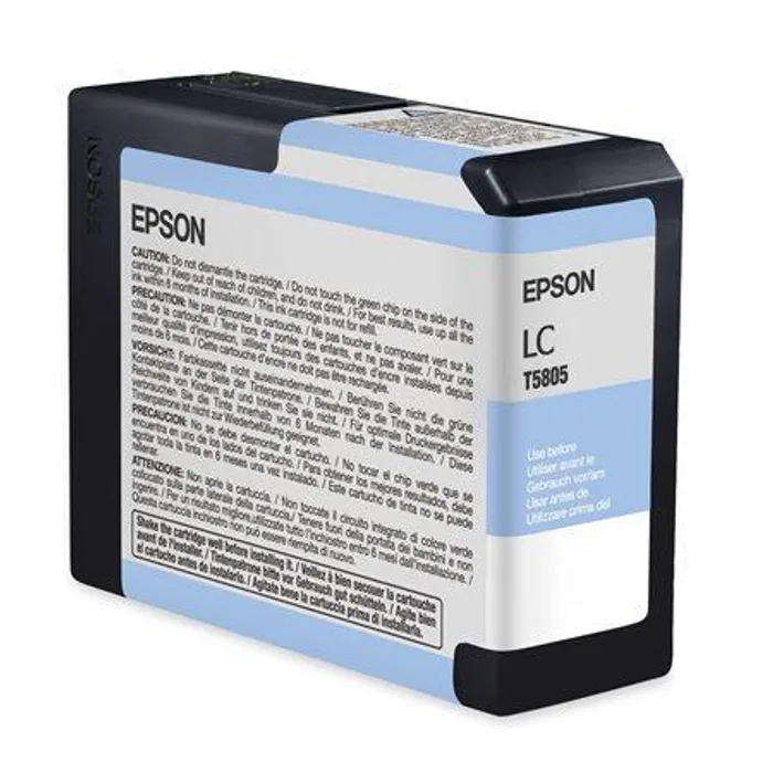 Hlavný obrázok produktu Inkoustová cart. pro tiskárny "StylusPro 3800, 3880", EPSON Světlá Cyan, 80ml