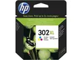Inkoustová náplň HP 302XL farba, do tlačiarne DeskJet 2130, 3 farby, 8 ml, HP