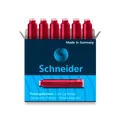 Atramentové bombičky Schneider, 6 ks červené